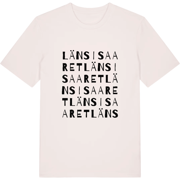 Länsisaaret ordlek t-shirt – t-shirt från PinShirt