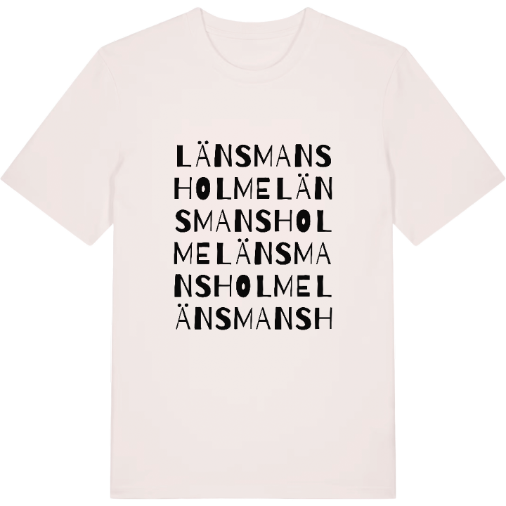 Länsmans holme ordlek t-shirt – t-shirt från PinShirt