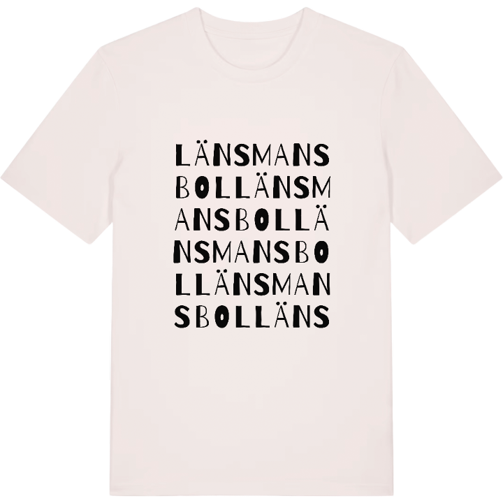Länsmansbol ordlek t-shirt – t-shirt från PinShirt