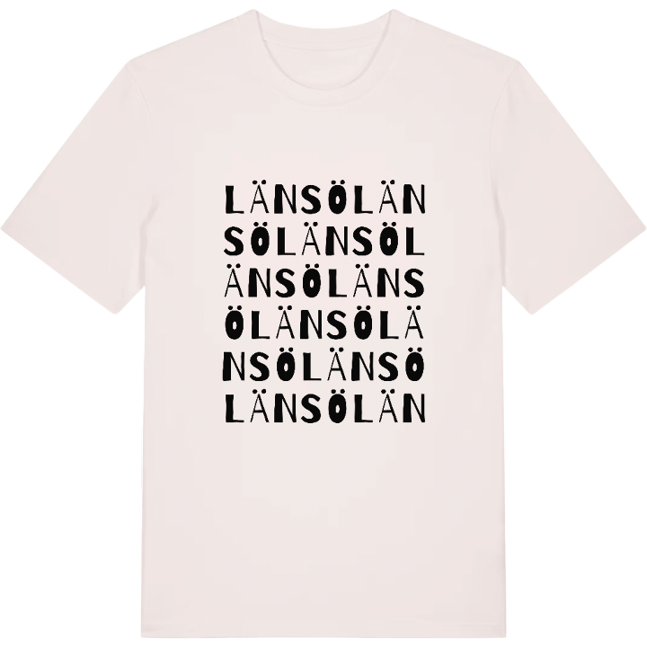 Länsö ordlek t-shirt – t-shirt från PinShirt