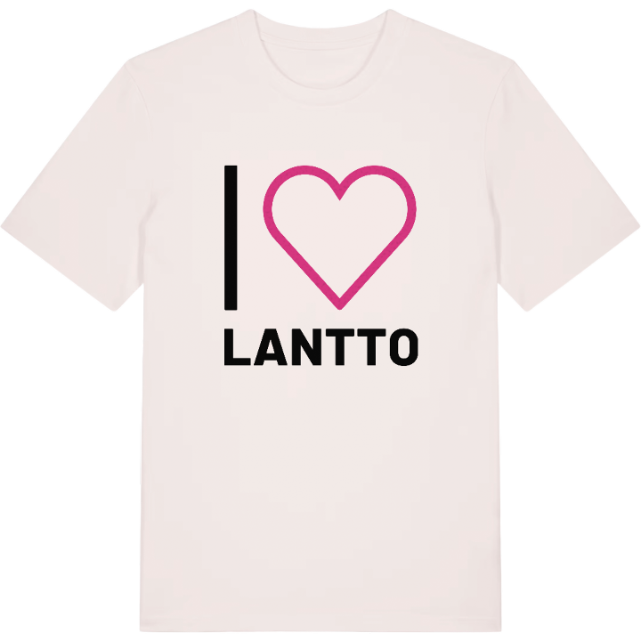 Jag älskar Lantto t-shirt stort tryck – t-shirt från PinShirt