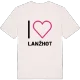 Jag älskar Lanžhot t-shirt stort tryck