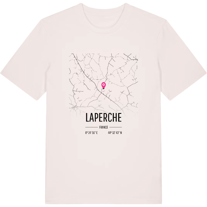 Laperche karta t-shirt – t-shirt från PinShirt