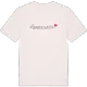 Läppamåla hjärta t-shirt