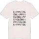 Lappbäcken ordlek t-shirt