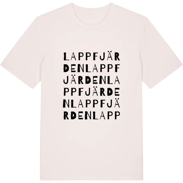 Lappfjärden ordlek t-shirt – t-shirt från PinShirt