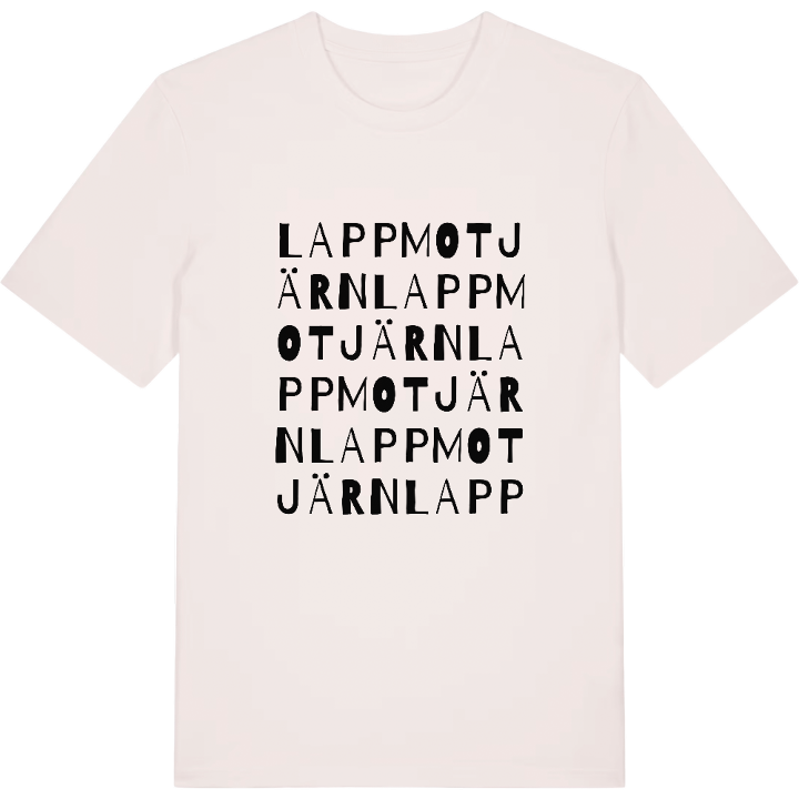 Lappmotjärn ordlek t-shirt – t-shirt från PinShirt
