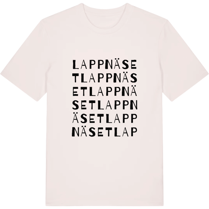 Lappnäset ordlek t-shirt – t-shirt från PinShirt