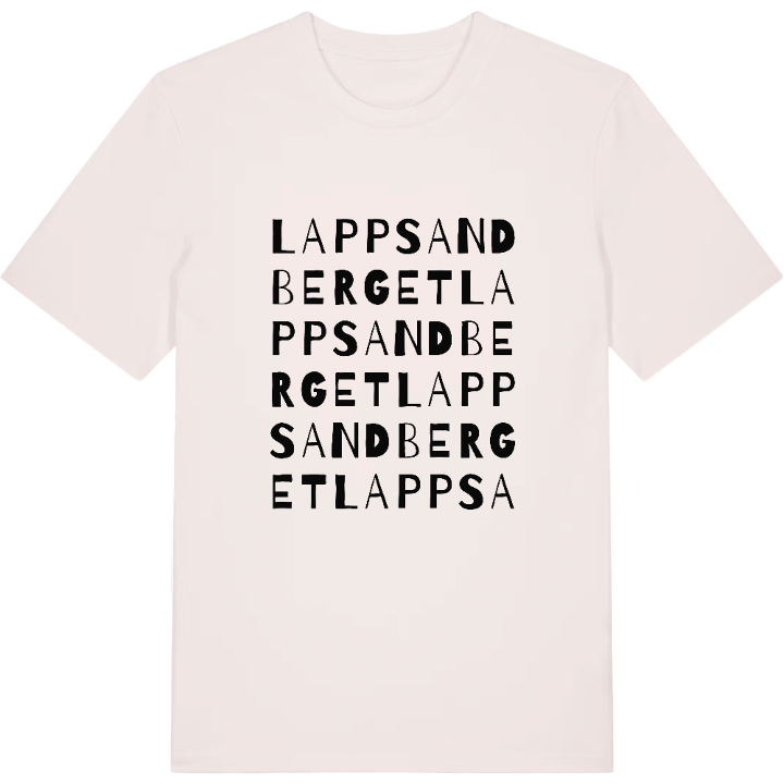 Lappsandberget ordlek t-shirt – t-shirt från PinShirt