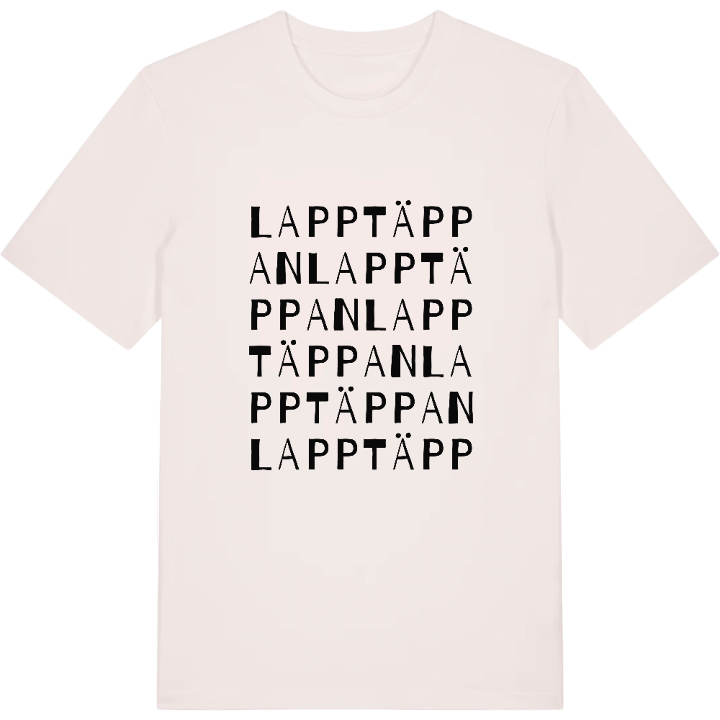Lapptäppan ordlek t-shirt – t-shirt från PinShirt