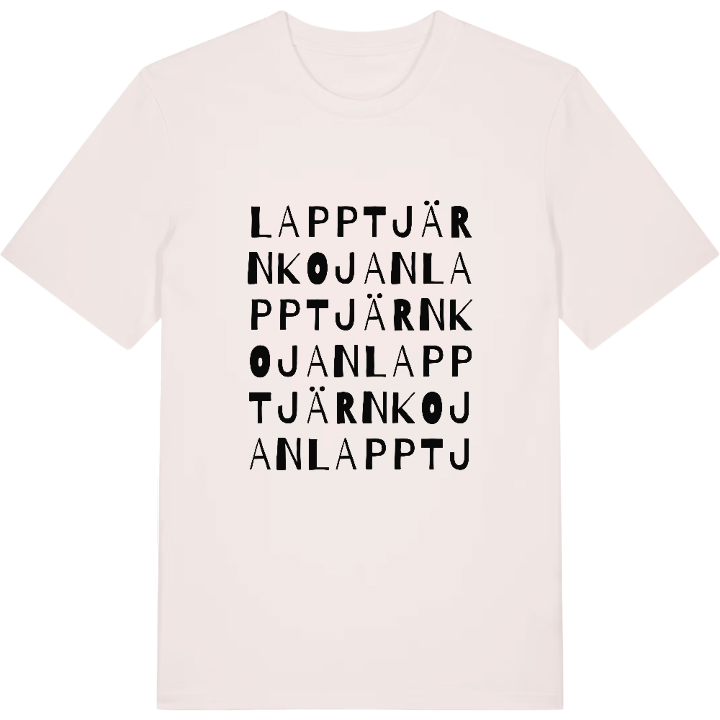 Lapptjärnkojan ordlek t-shirt – t-shirt från PinShirt