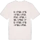Laps ordlek t-shirt