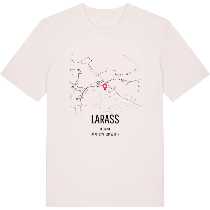 Larass karta t-shirt – t-shirt från PinShirt