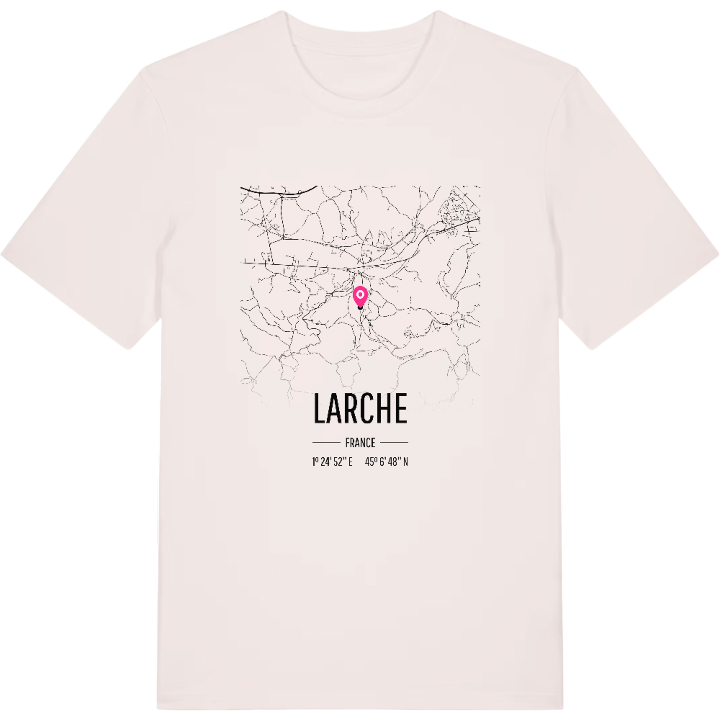 Larche karta t-shirt – t-shirt från PinShirt