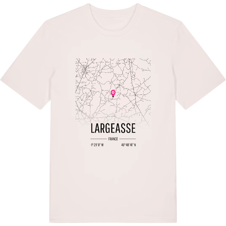 Largeasse karta t-shirt – t-shirt från PinShirt
