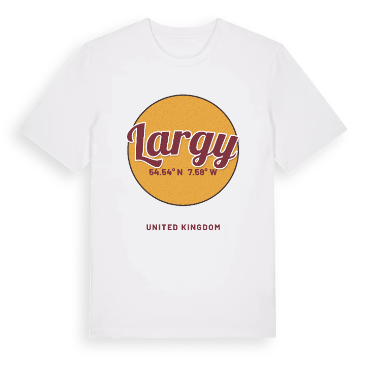 Largy cirkel t-shirt – t-shirt från PinShirt