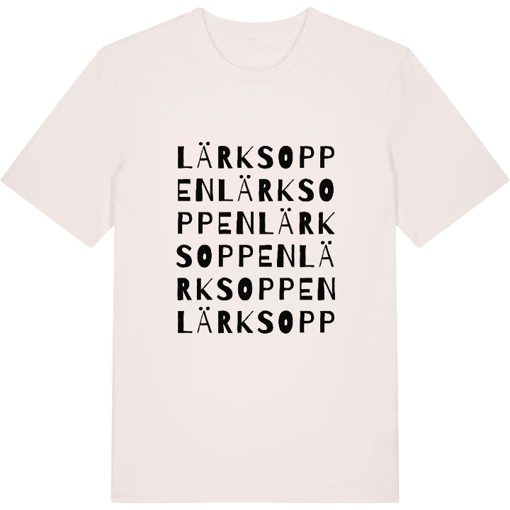 Lärksoppen ordlek t-shirt – t-shirt från PinShirt