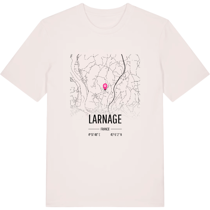 Larnage karta t-shirt – t-shirt från PinShirt