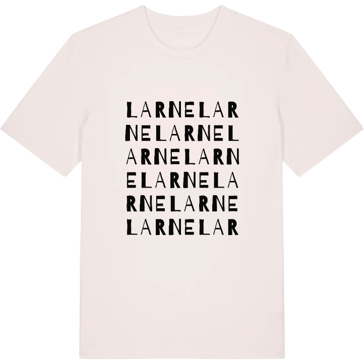 Larne ordlek t-shirt – t-shirt från PinShirt