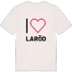 Jag älskar Laröd t-shirt stort tryck