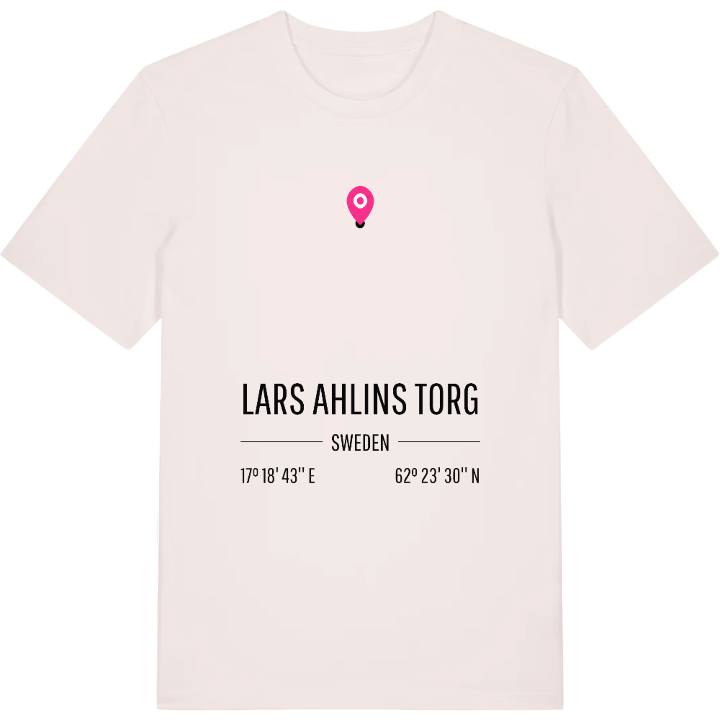 Lars Ahlins torg karta t-shirt – t-shirt från PinShirt