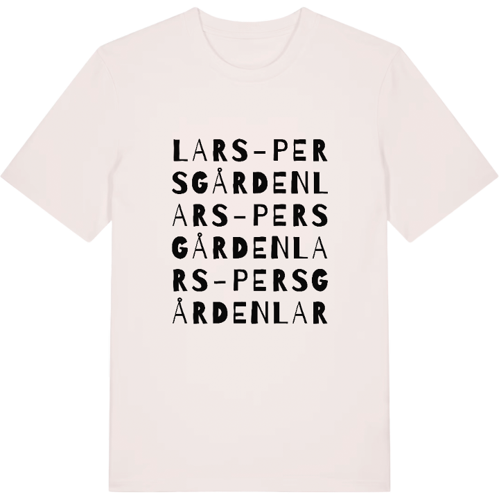 Lars-Persgården ordlek t-shirt – t-shirt från PinShirt