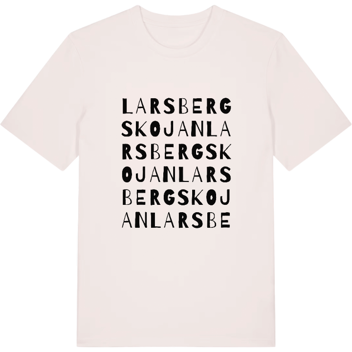 Larsbergskojan ordlek t-shirt – t-shirt från PinShirt