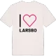 Jag älskar Larsbo t-shirt stort tryck