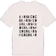 Larsheden ordlek t-shirt