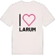 Jag älskar Larum t-shirt stort tryck