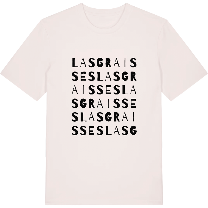 Lasgraisses ordlek t-shirt – t-shirt från PinShirt