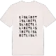Låskäret ordlek t-shirt