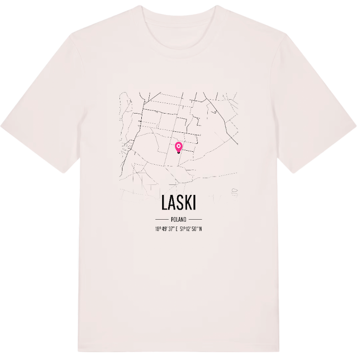 Laski karta t-shirt – t-shirt från PinShirt