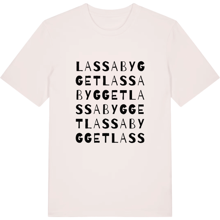 Lassabygget ordlek t-shirt – t-shirt från PinShirt