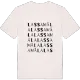 Lassamåla ordlek t-shirt