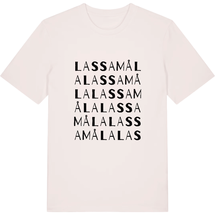 Lassamåla ordlek t-shirt – t-shirt från PinShirt
