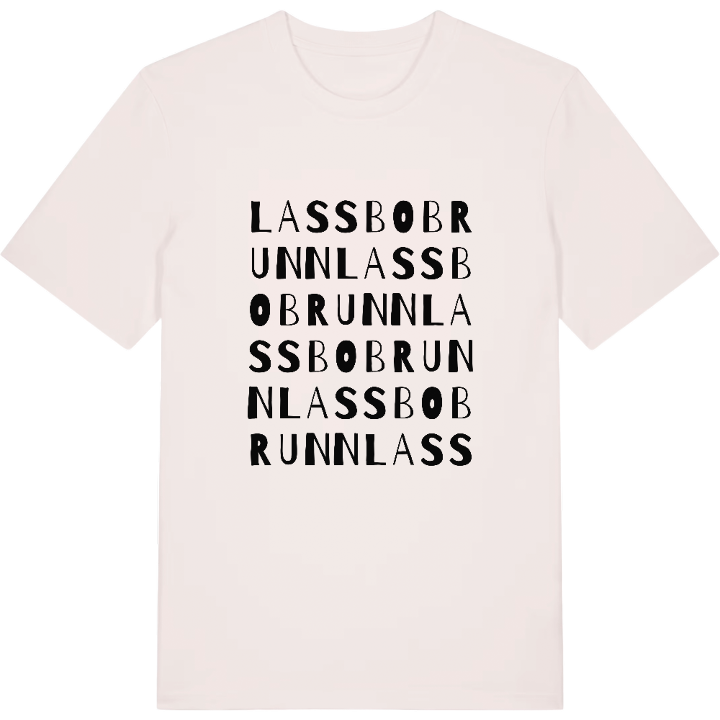 Lassbo brunn ordlek t-shirt – t-shirt från PinShirt