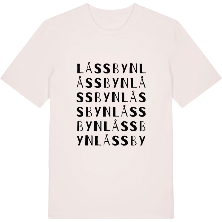Låssbyn ordlek t-shirt – t-shirt från PinShirt