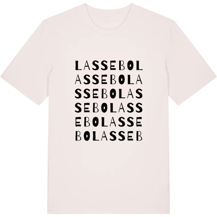 Lassebo ordlek t-shirt – t-shirt från PinShirt