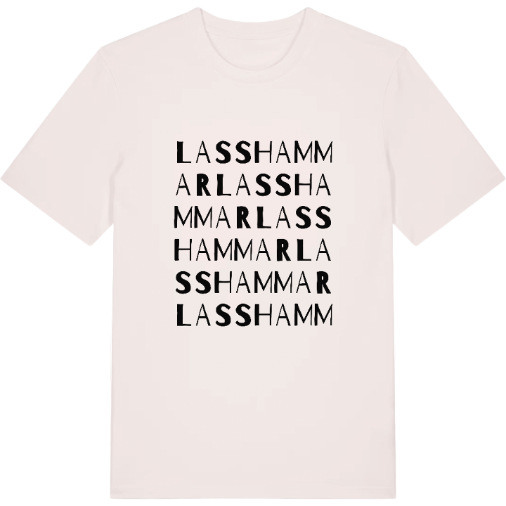Lasshammar ordlek t-shirt – t-shirt från PinShirt