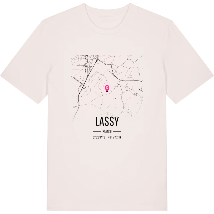Lassy karta t-shirt – t-shirt från PinShirt