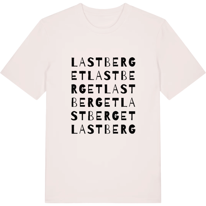 Lastberget ordlek t-shirt – t-shirt från PinShirt