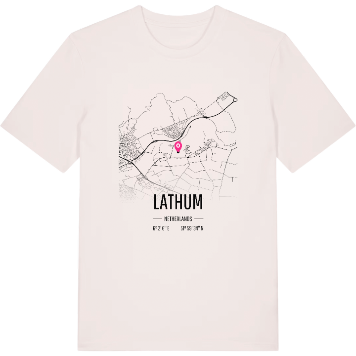 Lathum karta t-shirt – t-shirt från PinShirt