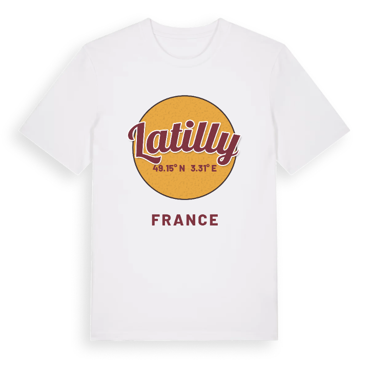 Latilly cirkel t-shirt – t-shirt från PinShirt