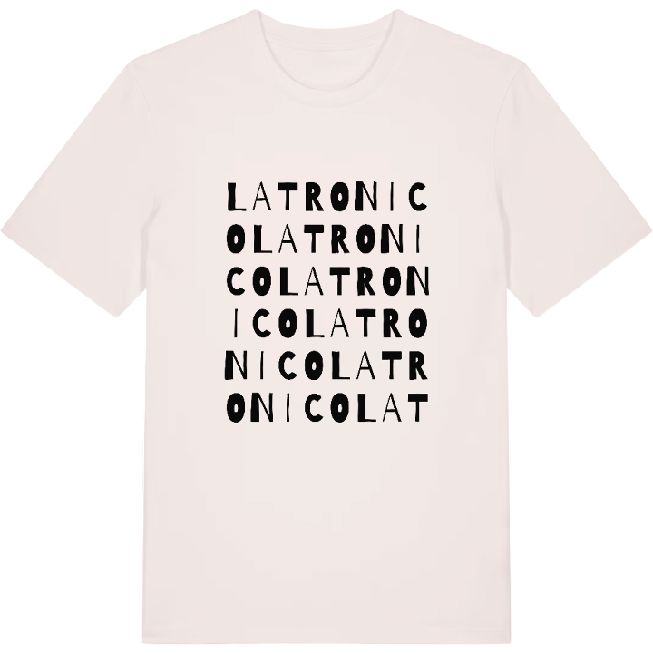 Latronico ordlek t-shirt – t-shirt från PinShirt