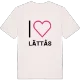Jag älskar Lättås t-shirt stort tryck