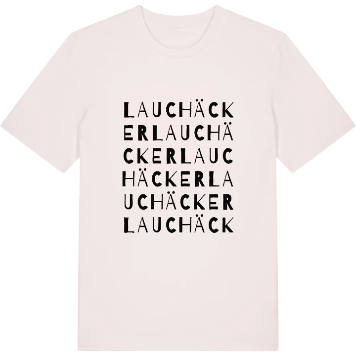 Lauchäcker ordlek t-shirt – t-shirt från PinShirt