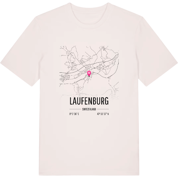 Laufenburg karta t-shirt – t-shirt från PinShirt