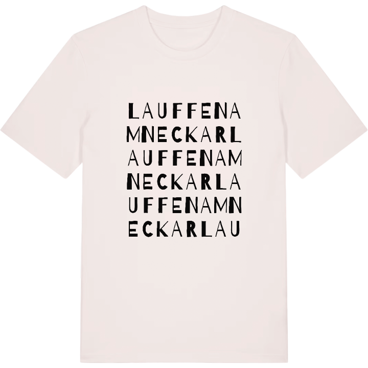 Lauffen am Neckar ordlek t-shirt – t-shirt från PinShirt