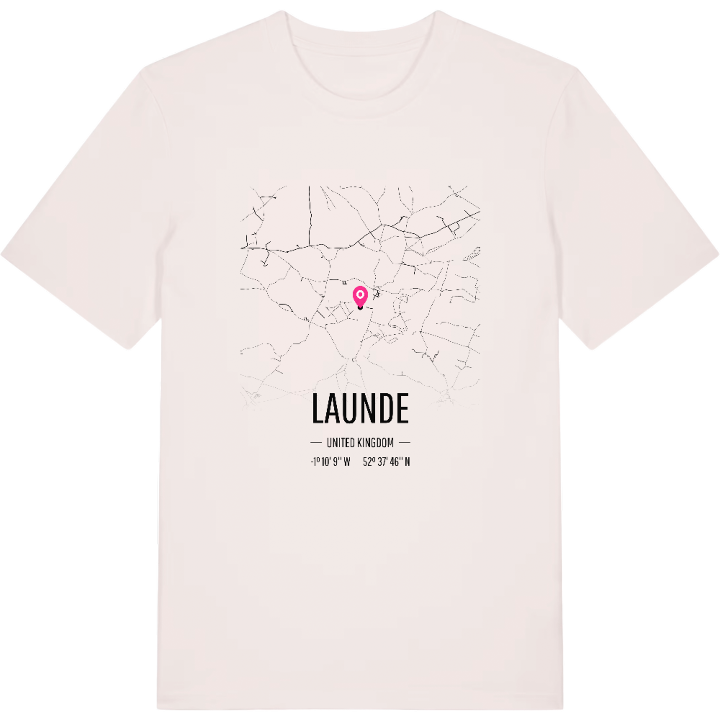 Launde karta t-shirt – t-shirt från PinShirt